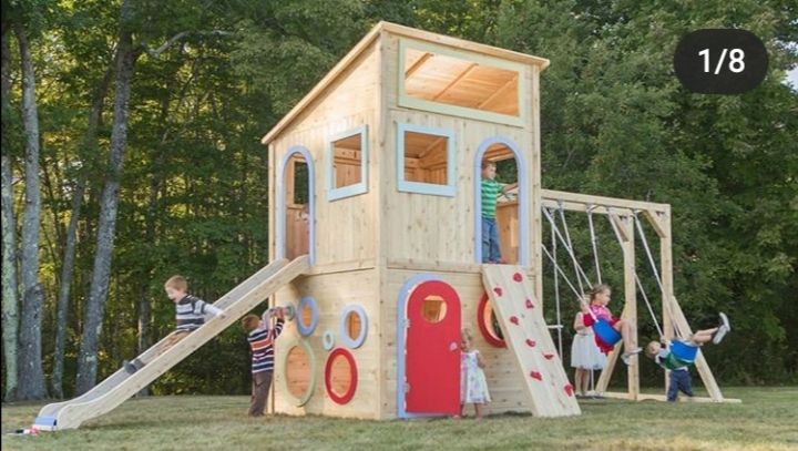 Замок принцессы и храброго рыцаря.