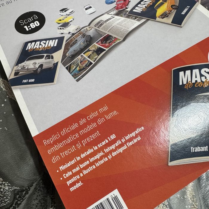 Machetă Dacia 1300 Scara 1:60/Colecția Libertatea