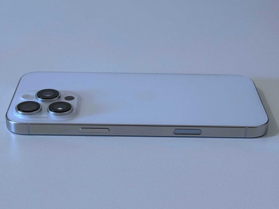 Бартер! Като НОВ! iPhone 16 Pro Max White Titanium (Бял) 94%