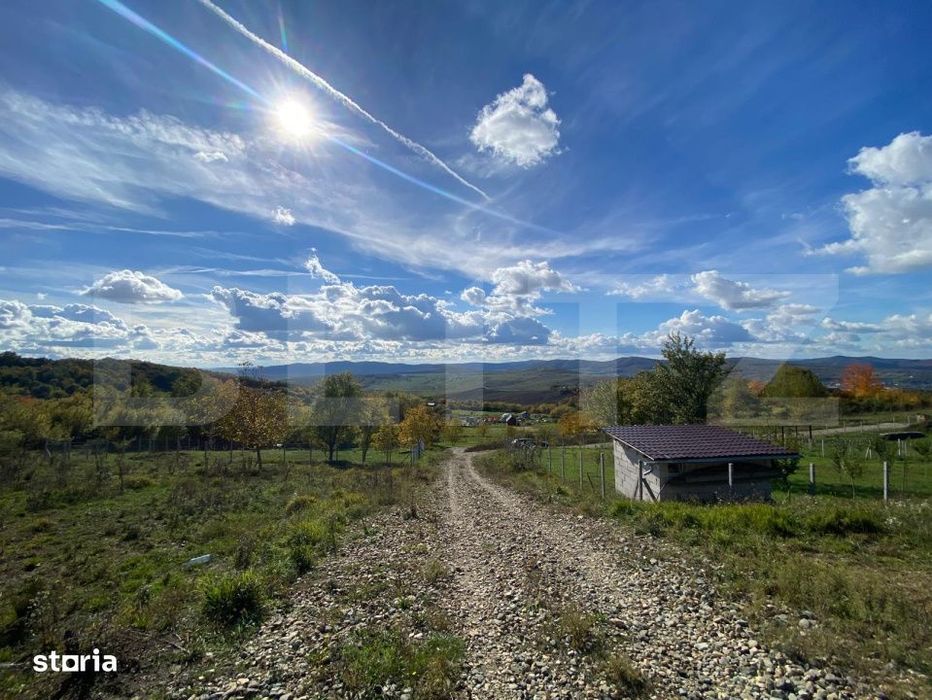 Teren 10 ari, Valea Budacului – priveliste superba, zona de cabane