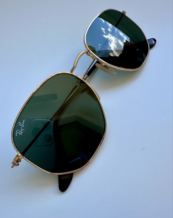 Ray Ban RB3548-N Hexagonal Gold / Green G-15 – Оригинални