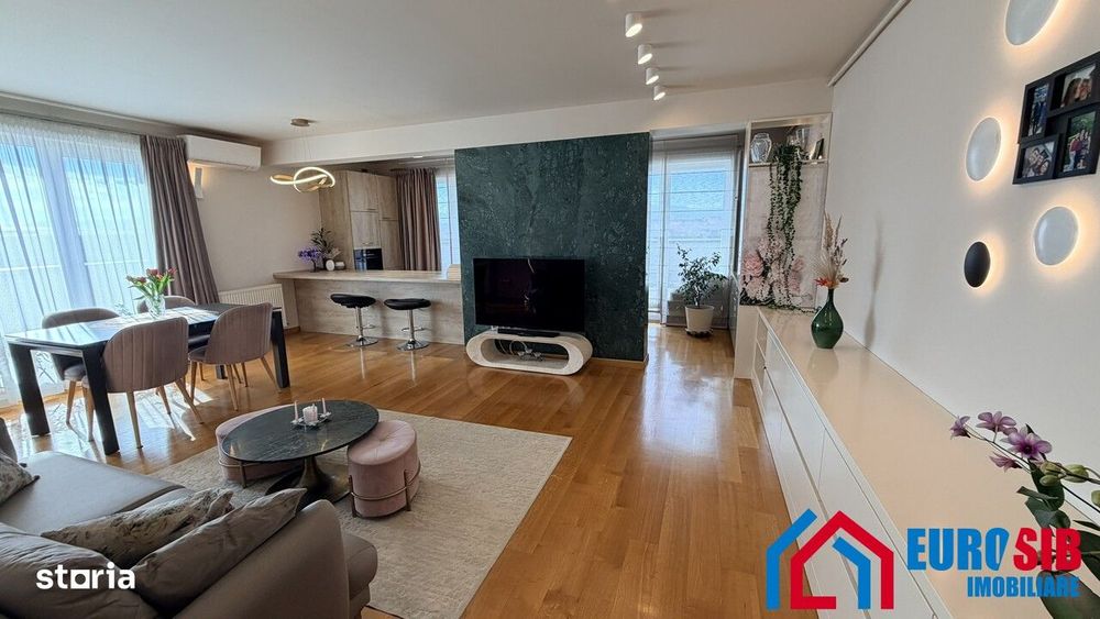 Penthouse 3 camere City Residence Sibiu cu terasă 52 mp si vedere