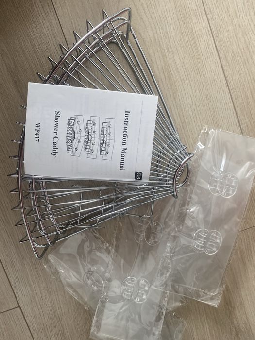 Raft de colt pentru dus , lipire cu adeziv