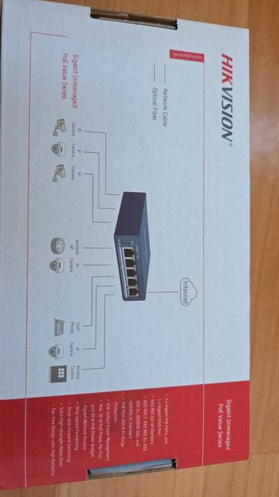 Коммутатор Hikvision POE