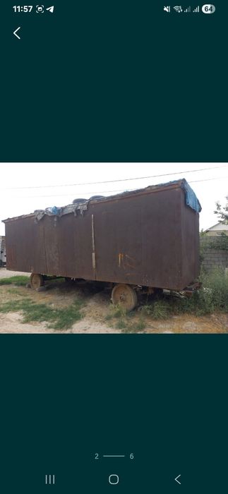 Жилой вагон на колесах