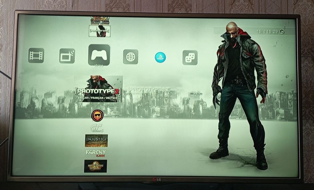 PS3 500Gb, 76 игр, Hen