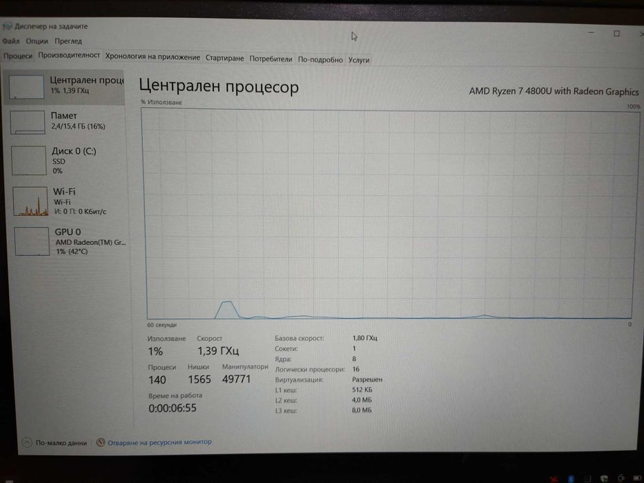 Лаптоп Lenovo Ideapad 5 15ARE05