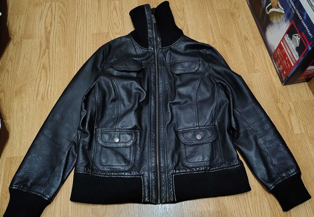 Geaca din piele naturala pentru barbati