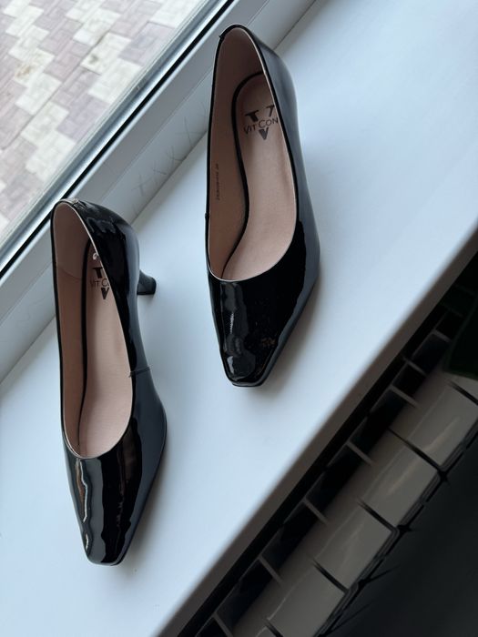 Туфли лодочки натуральная кожа