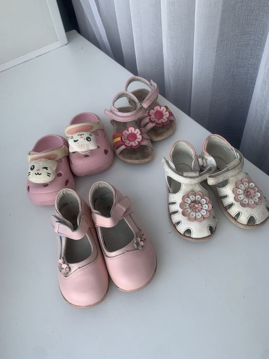 Туфли сандали для девочки 21 24 25 размер