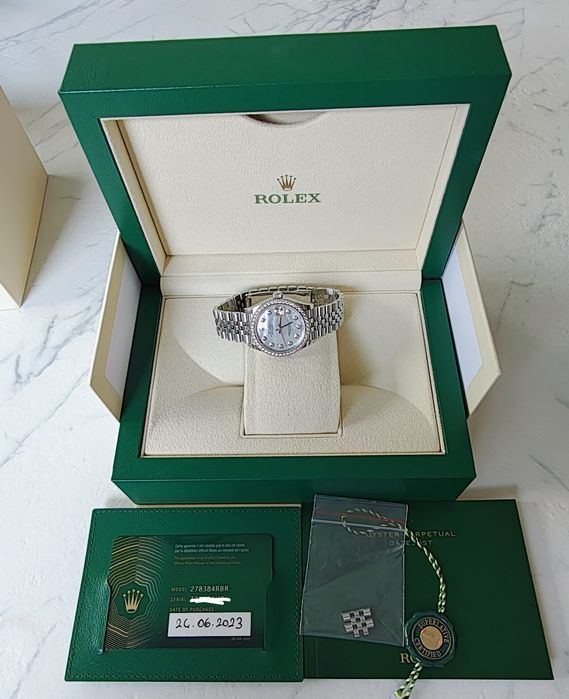 Rolex Date just 31 diamante 278384RBR