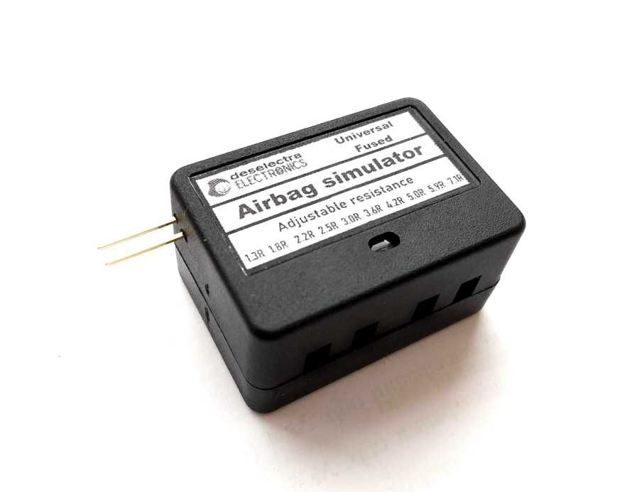 Регулируем Airbag SRS Емулатор за еърбег и колани