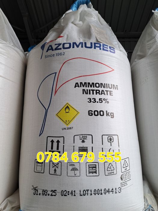 Azot de Mureș Granulat sac 50kg, Bigbag 600kg