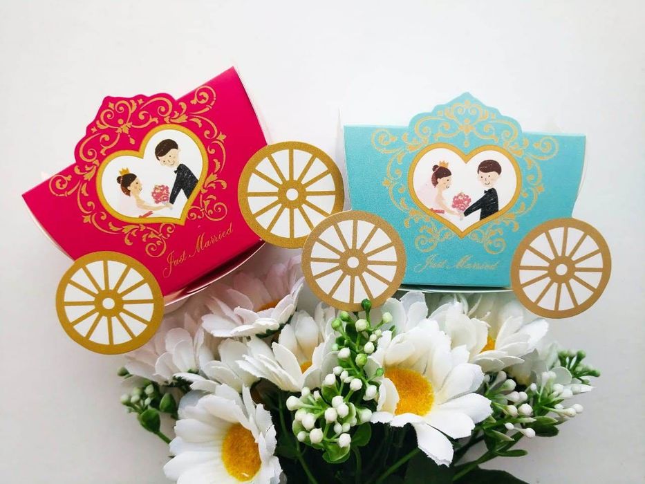 Свадебные открытки и бомбаньерки