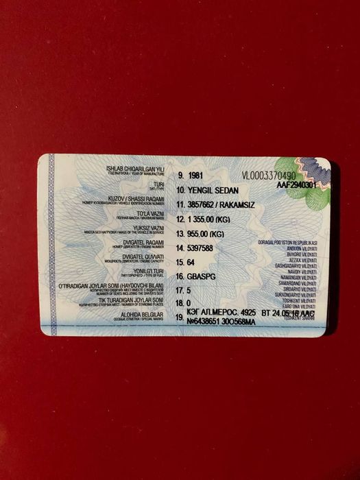 Jiguli  011 sotiladi