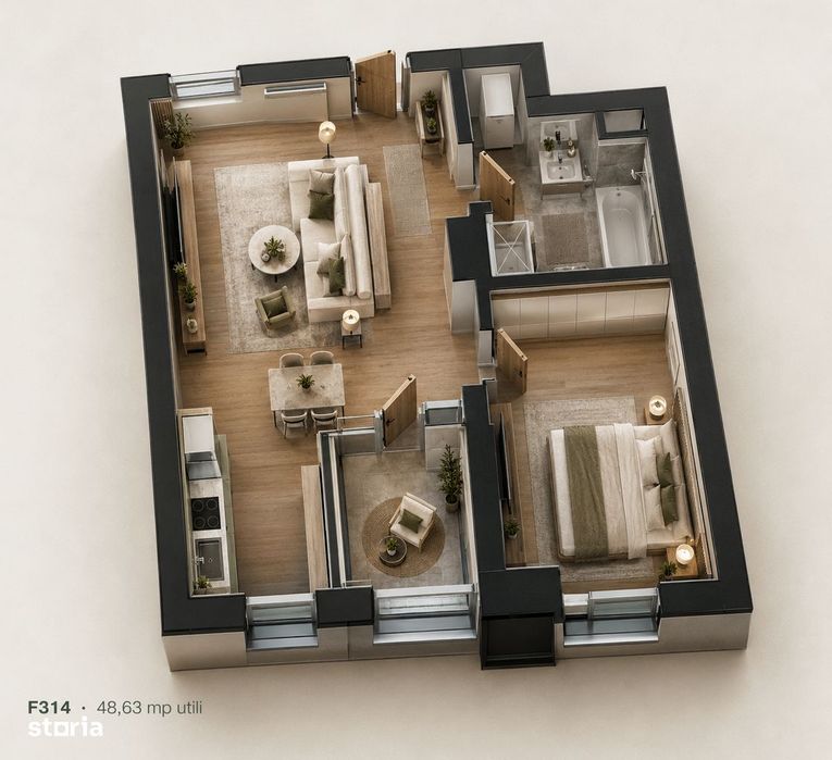 Apartamente de vanzare in West village, Proiect Rezidential nou