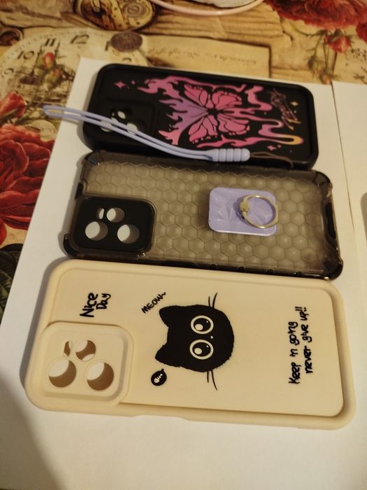 Realme c35 la cutie,încărcător,cablu și huse, smartwatch KE 3