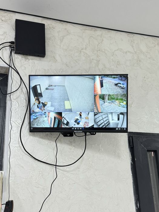 Установка домофонов и видеонаблюдения