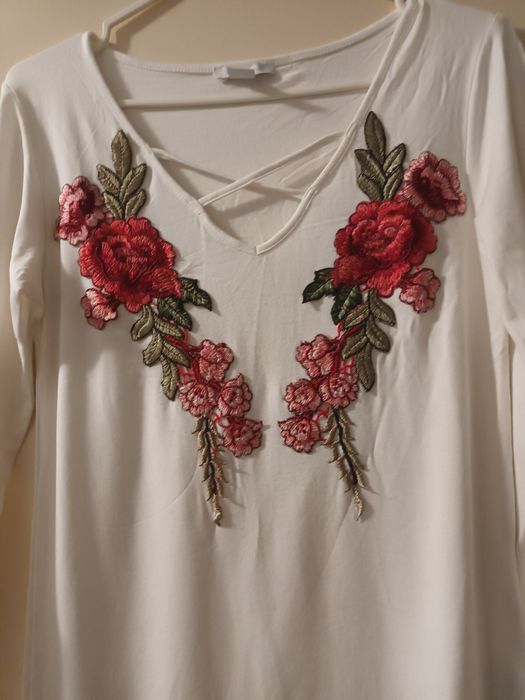 Бяла блуза, размер S