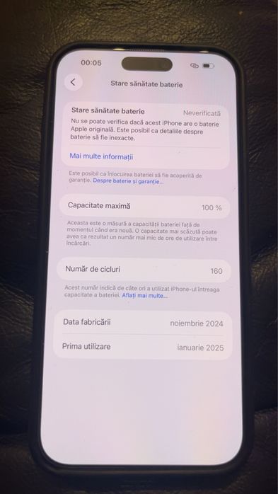 Iphone 16 pro max, nou!