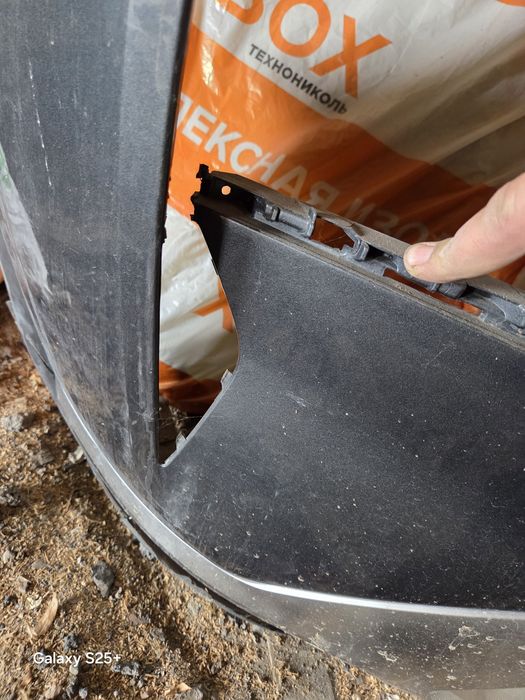 Передний бампер хендай сантафэ 2022