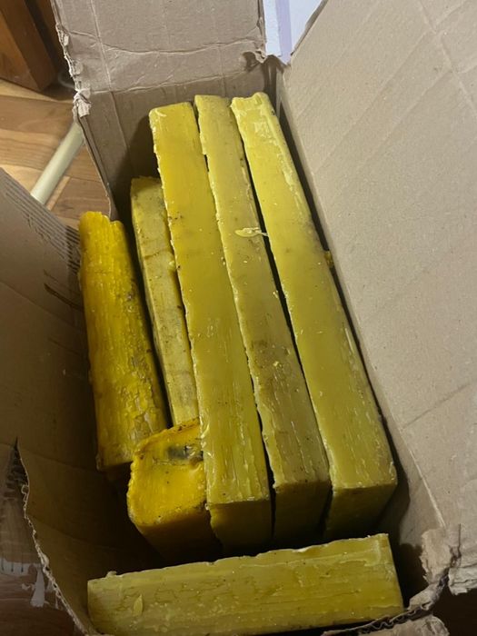 Воск натуральный пчелиный 10кг