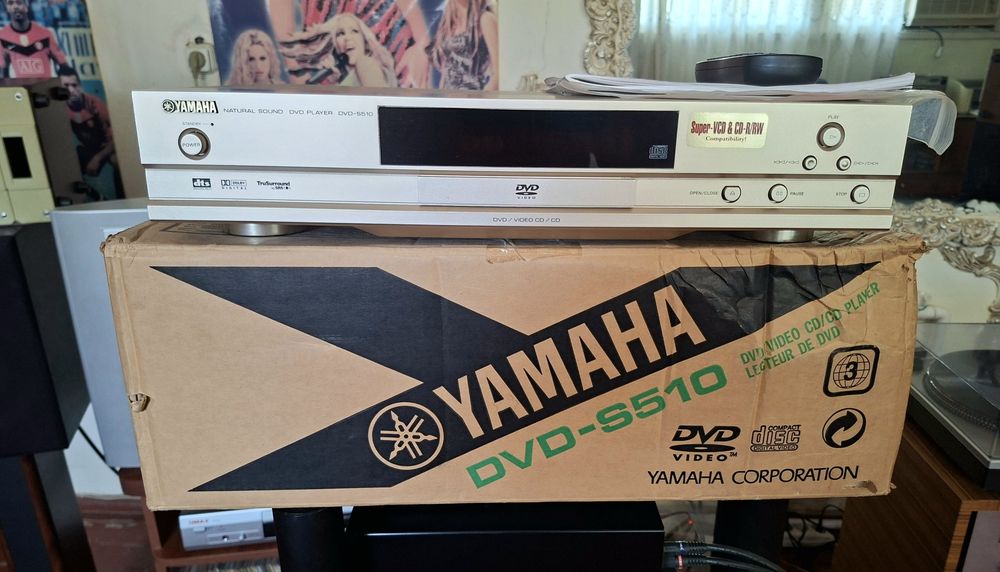 Продам сд/двд плеер yamaha s-510