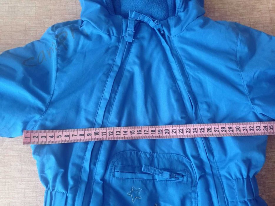 Зимен гащеризон бебе - 6-12 м и бонус зимни шапки и ръкавички