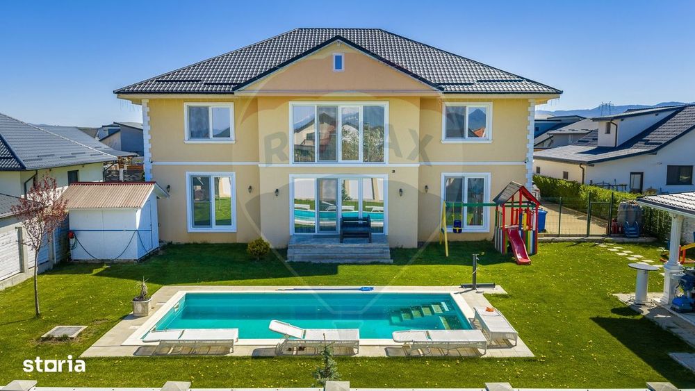 Vila premium 6 camere| Piscina incalzita | Teren 1091 mp | COMISION 0%