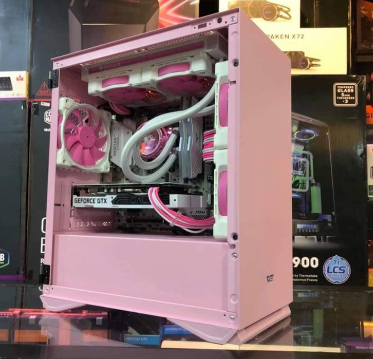 Carcasa Pc Calculator DarkFlash Dlm22 Pink