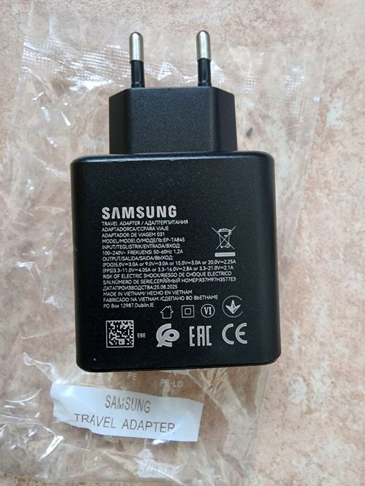 Продам адаптер Samsung 45W,25W
