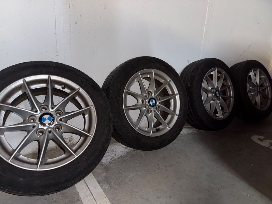 OFERTA!!Jante Bmw R16 (5x120)+cauciucuri 205/55/16 Pirelli‼️