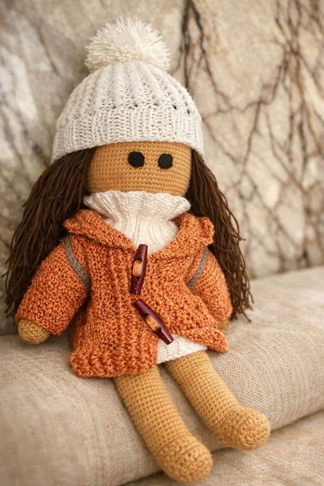 кукла ручная вязк