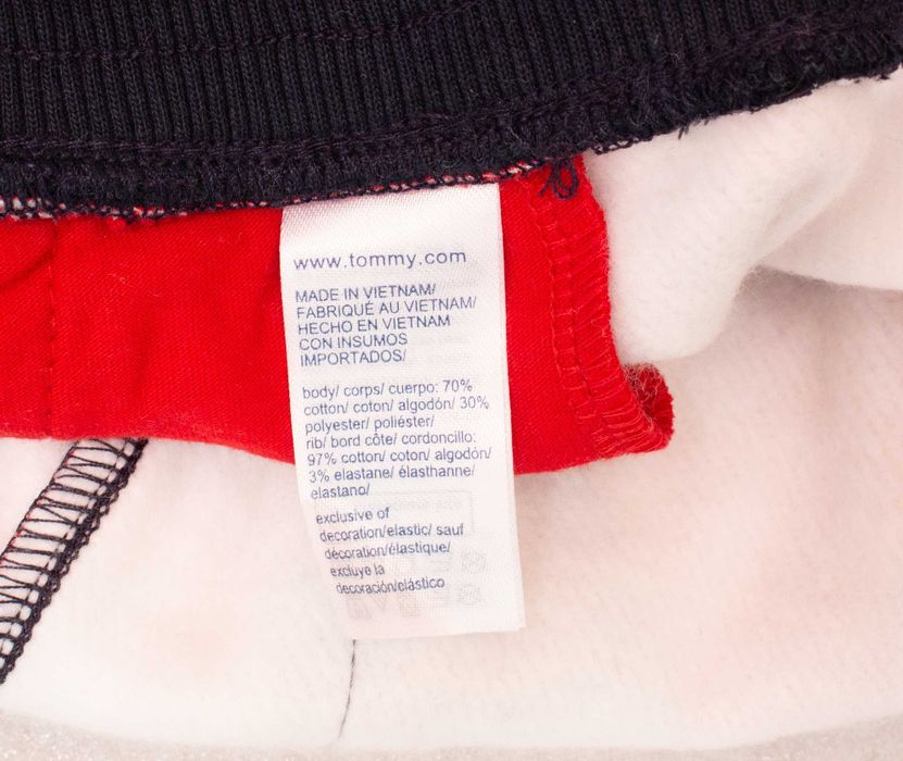 Tommy Hilfiger детско долнище унисекс памук ново 24м 2-3 годишни
