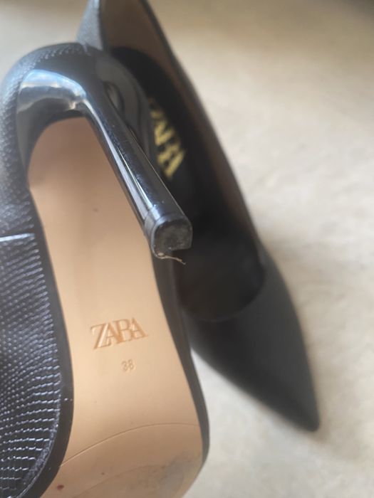 Обувки на висок ток Zara