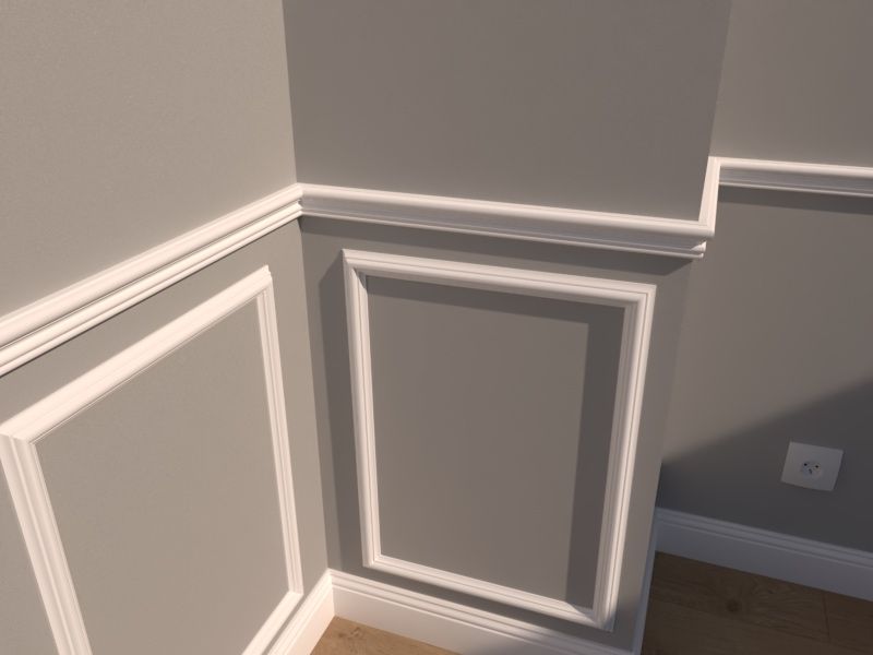 Brau decorativ polimer rigid/duropolimer