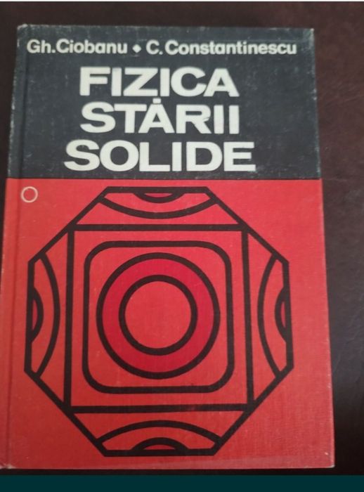 Fizica Stării Solide-Ciobanu,Constantinescu