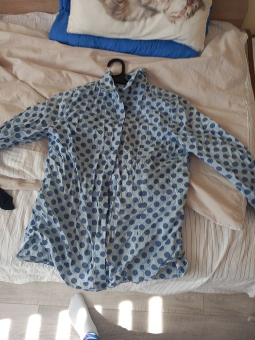 Синя риза S размер