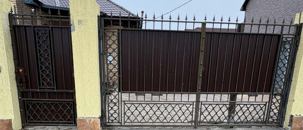 Ворота с калиткой