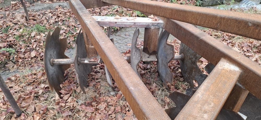 Diskaya barana begona o'tlarga qarshi