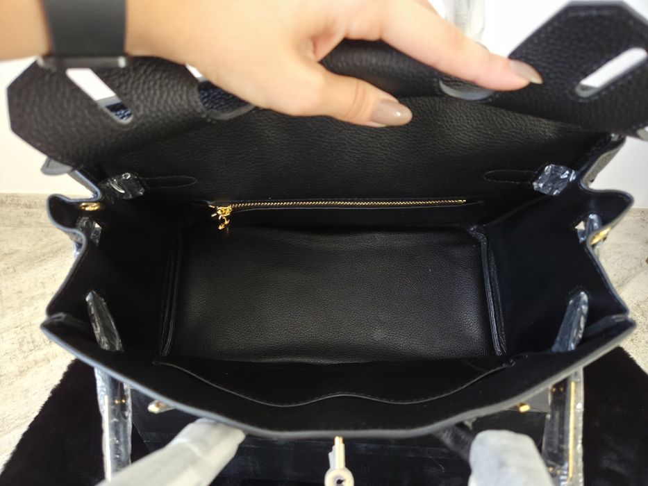 Hermes Birkin 30 Black Gold Hardware
