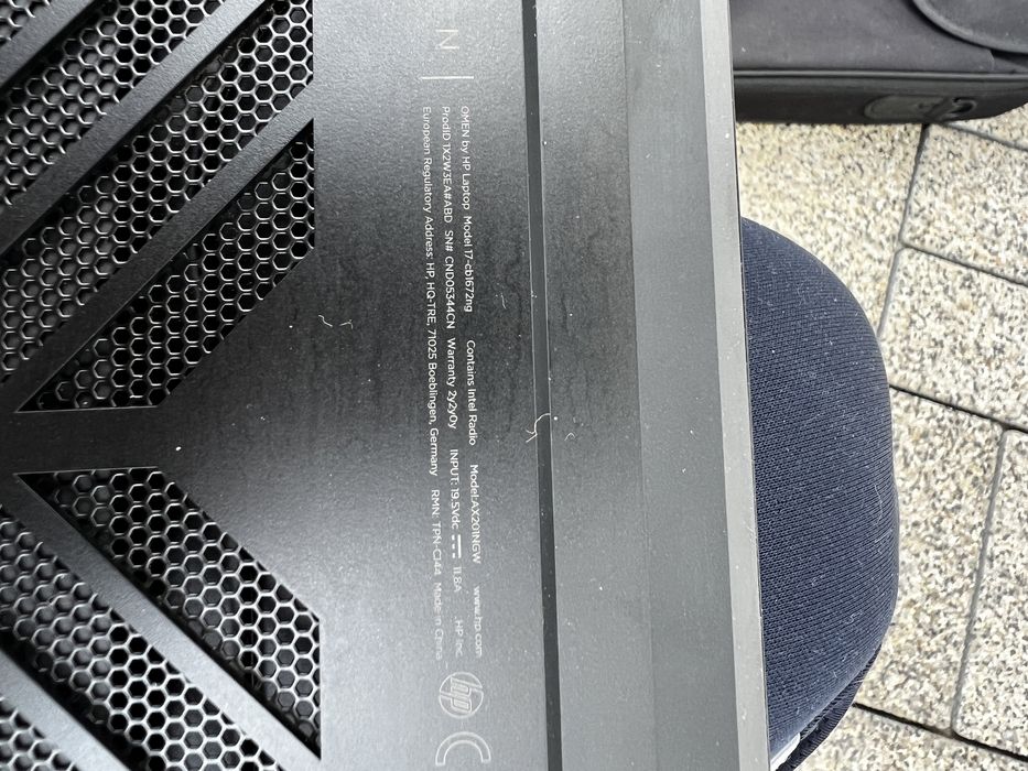 Laptop Gaming Omen I7 1,5 T SSD Nvidia Gforce RTX