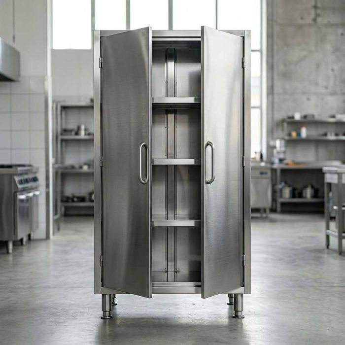 Шкаф кухонный (Нержавейка) 1000х500х1800 Nerjaveyka Shkaf