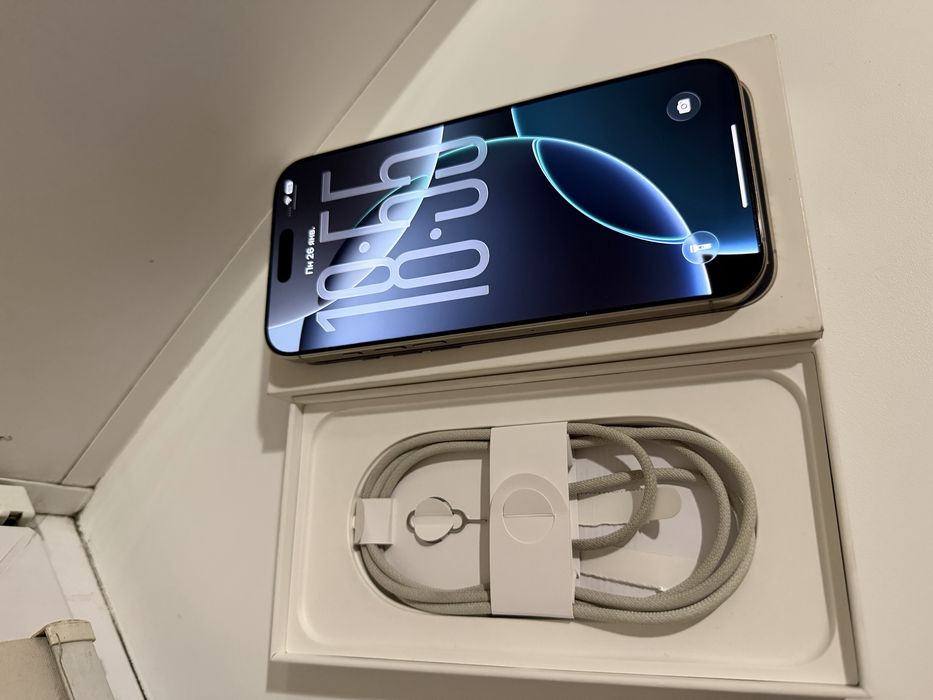 Iphone 16 pro max 256gb 100% акб