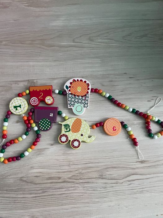 Комплект Mamas&Papas- одеало, връзки за пердета и лампа