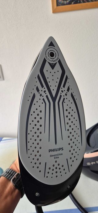 Statie de calcat PHILIPS PerfectCare PSG9050/20,talpa SteamGlide Elite