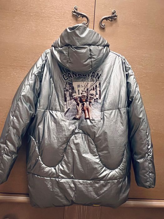 Куртка для девочки осенняя с капюшоном