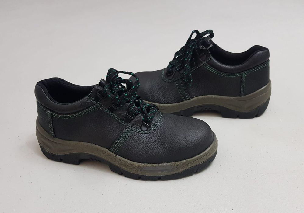 Pantofi muncă Noi încălțăminte cu bombeu metalic S3 piele naturală 37