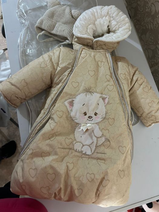 Коверт зимний для новорожденных