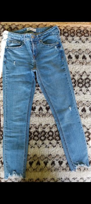 Дамски сиви дънки ,и клин Lee Cooper